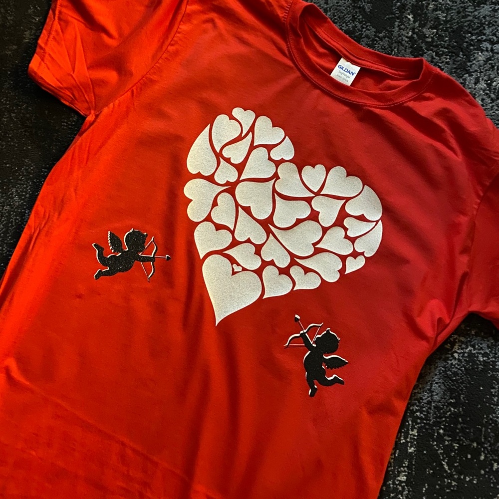 Valatine Day Shirt or any day. All sizes.